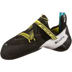 Scarpa Veloce Kletterschuhe Herren in black-yellow, Größe 44 - schwarz
