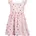 Sommerkleid BLUE SEVEN Mädchen Gr 98 N-Gr azalee Web Obermaterial 100 Baumwolle bedruckt gestreift Basic knieumspielend eckiger Ausschnitt Kleider Sommerkleid