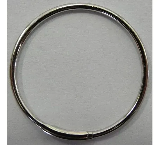 Stahldrahtringe 27mm Schlüsselringe