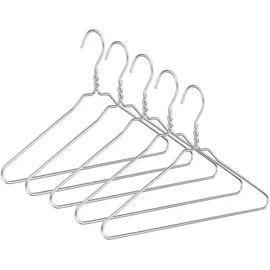 Songmics Kleiderbügelset, Schwarz, Metall, cm, Garderobe, Kleiderbügel