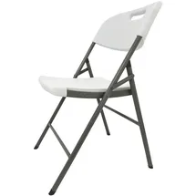 Hti-Living Klappstuhl Metall weiß 1 Stück