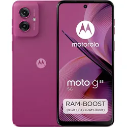 MOTOROLA Smartphone "moto g55 5G", lila (twilight lila), 256 GB, Mobiltelefone