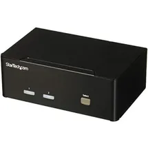 Startech StarTech.com SV231DVGAU2A Tastatur/Video/Maus (KVM)-Switch Schwarz