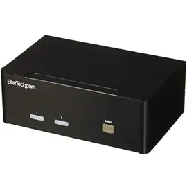 Startech StarTech.com SV231DVGAU2A Tastatur/Video/Maus (KVM)-Switch Schwarz