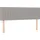 vidaXL Boxspringbett 140 x 200 cm Hellgrau