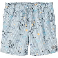 name it - Badeshorts Nkmzaglo in ashley blue, Gr.128,