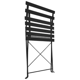 vidaXL Bistro-Set 3-tlg. Schwarz