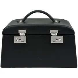 Windrose Beluga Schmuckkasten Leder 29.5 cm schwarz