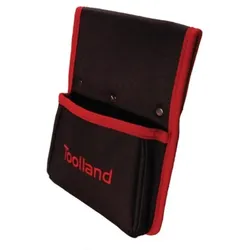 Toolland Zangen-Gürteltasche, strapazierfähig, Nylon, Schwarz/Rot