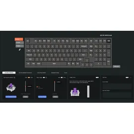 Keychron Q5 HE Gateron Double-Rail Purple Switch US