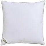 Fjödur Federkissen FJÖDUR "Felix", weiß, B:80cm L:80cm, Bezug: 100% Baumwolle, Kopfkissen