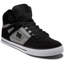 DC Shoes Pure High Top Herren Schwarz/Grau 43