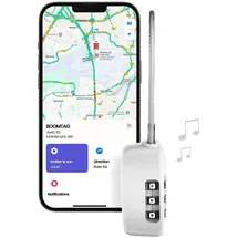 BOOMPODS LOCK TSA Bag Tracker White