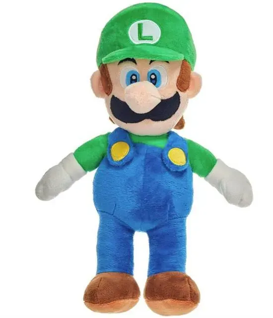 Super Mario - Plüschfigur Luigi