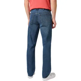 Wrangler Herren-Jeans Straight, Regular Fit, Straight Leg,Authentic Blue,34W/32L