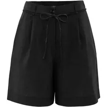 Opus Leinen-Shorts in Schwarz | 38