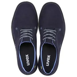 Uvex Sicherheitshalbschuhe S3 SRC uvex 1 business aus Mikrovelours, Stahlkappe, Weite 11, Größe 41