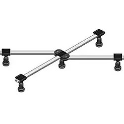 mabo Sanitec Duschwannenfuß DWF GIGA flat 101325  für Duschwannen von 750 x 800 bis 1000 x 1000 mm