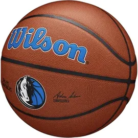 Wilson NBA Dallas Mavericks, Team Composite Basketball Training Ball Blau