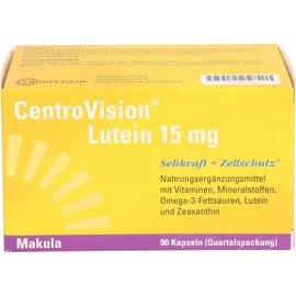 OmniVision CentroVision Lutein 15 mg Kapseln 90 St.