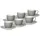 Ritzenhoff & Breker Espressotasse 0,08 l Grau 6 St.