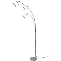 Meine wunschleuchte Ausgefallene moderne LED Stehlampen Wohnzimmer, Lampenschirme Stoff