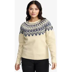 Heavy Knit Sweater Damen Oatmeal, Größe:M - Bekleidung > Oberteile - Beige