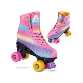 Apollo Rollschuhe Kinder und Erwachsene bunt 31/34