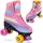 Apollo Rollschuhe Kinder und Erwachsene bunt 31/34