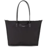 Lancaster Schultertasche Smart KBA Large Shoulder Bag L Noir