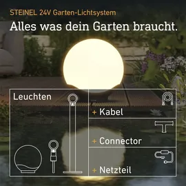 Steinel Kugelleuchte LED 400 mm 962 lm 16 Mio. Farben weiß
