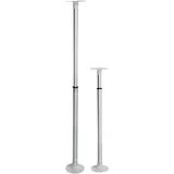 Talamex Persenningstütze 90-150 cm Aluminium Grau