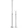 Talamex Persenningstütze 90-150 cm Aluminium Grau