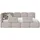 Selsey Jugendbett Cloudy 90 x 200 cm Kiefer schwarz greige