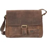 Harold's Antik Messenger 32 cm Leder Laptopfach natur