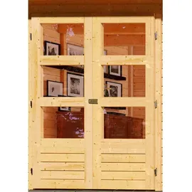Karibu Kerko 4 2,98 x 2,13 m natur