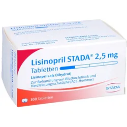 Lisinopril Stada 2,5 mg Tabletten 100 St