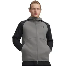 Under Armour Unstoppable Fleece Reißverschlusspullover - clay green/black/black L