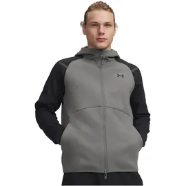 Under Armour Unstoppable Fleece Reißverschlusspullover - clay green/black/black L