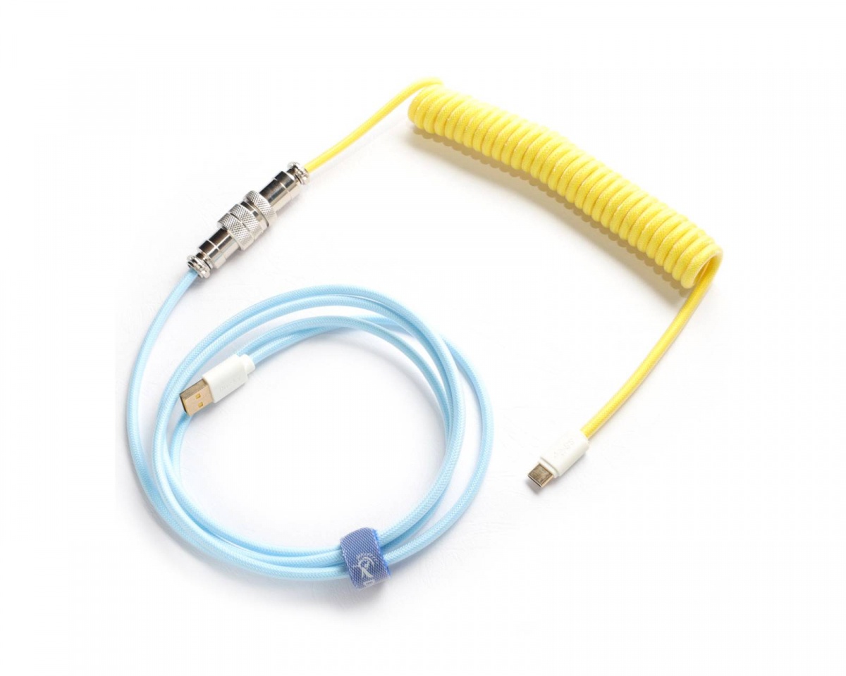 Ducky Premicord Cotton Candy - Coiled Cable