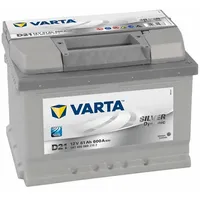 VARTA D21 Silver Dynamic 12V 61Ah 600A Autobatterie 561 400 060