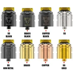ThunderHead Creations (THC) Tauren Solo 2ml RDA Verdampfer Kupfer