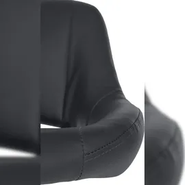 CLP 2er Set Barhocker Milet Kunstleder I Drehbarer Barstuhl Mit Fußstütze Und Rückenlehne