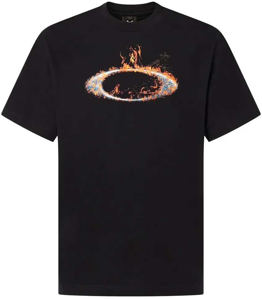 Oakley Apparel Mtl Solar Rail Kurzarm-t-shirt - Blackout - XS