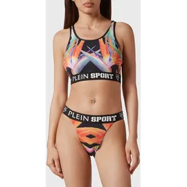 Plein Sport Damen, Bikini FLOWERS, schwarz M