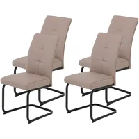 Hela Freischwinger HELA "Freischwinger TOLEDO mit Komfortsitz, gepolstert, Bezug