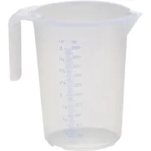 Hünersdorff Messkanne 2000 ml Polypropylen Transparent 937500