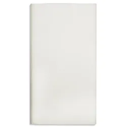Papstar 10 Tischdecken, gefaltet 120 cm x 180 cm weiss