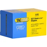 Tacwise 0452 Typ 53/14 mm Verzinkte Heftklammern, 5000 Stück