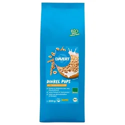 Davert Dinkel Pops mit Rübenzucker bio